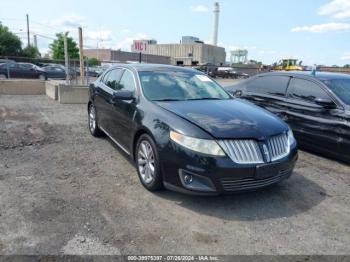  Salvage Lincoln MKS