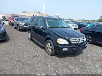  Salvage Mercedes-Benz M-Class