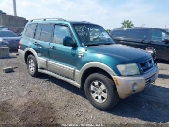  Salvage Mitsubishi Montero