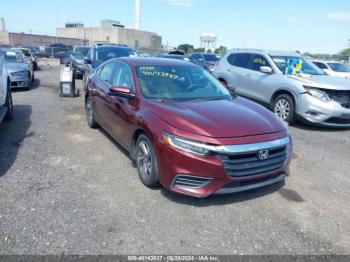  Salvage Honda Insight