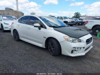  Salvage Subaru WRX