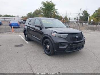  Salvage Ford Police Interceptor Utilit