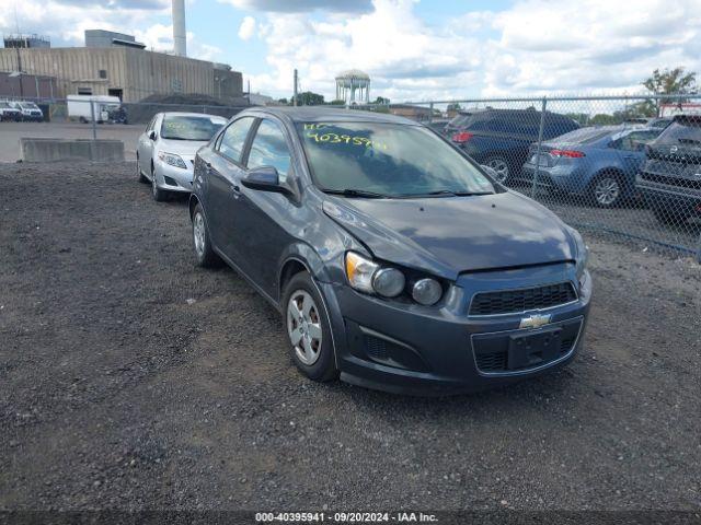  Salvage Chevrolet Sonic