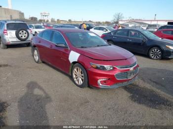  Salvage Chevrolet Malibu