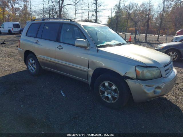  Salvage Toyota Highlander