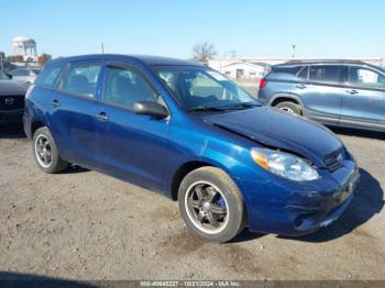  Salvage Toyota Matrix