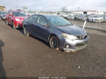  Salvage Toyota Corolla