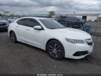  Salvage Acura TLX