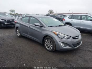  Salvage Hyundai ELANTRA