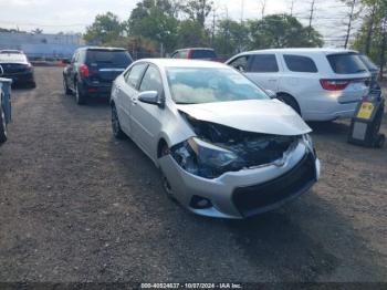  Salvage Toyota Corolla