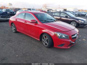  Salvage Mercedes-Benz Cla-class