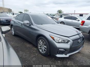  Salvage INFINITI Q50