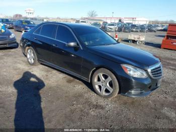  Salvage Mercedes-Benz E-Class