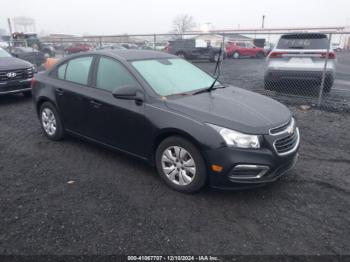  Salvage Chevrolet Cruze