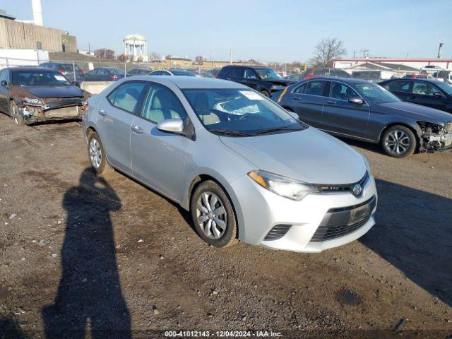  Salvage Toyota Corolla