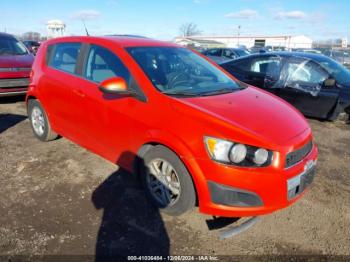  Salvage Chevrolet Sonic