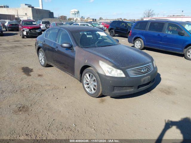  Salvage INFINITI G35x