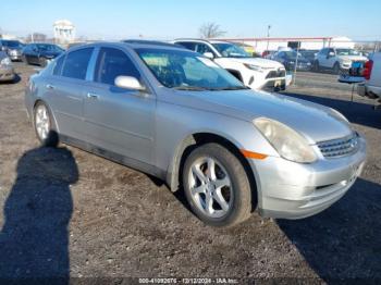  Salvage INFINITI G35x