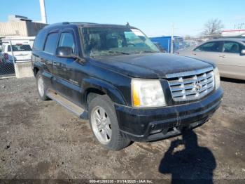  Salvage Cadillac Escalade