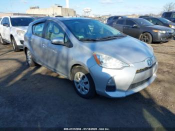  Salvage Toyota Prius c