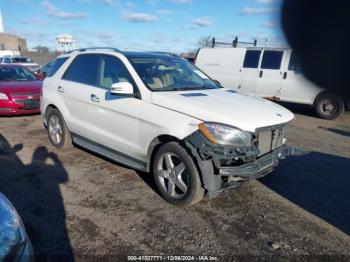  Salvage Mercedes-Benz M-Class