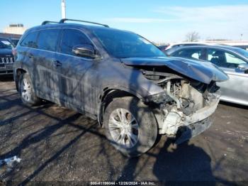  Salvage Toyota Highlander