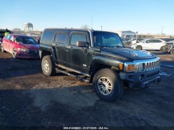  Salvage HUMMER H3 Suv