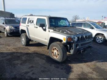  Salvage HUMMER H3 Suv