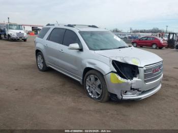  Salvage GMC Acadia