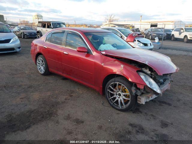  Salvage INFINITI G35x