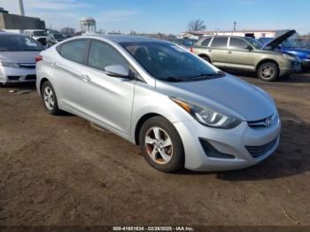  Salvage Hyundai ELANTRA