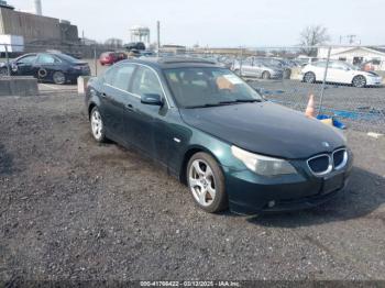  Salvage BMW 5 Series