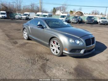  Salvage Bentley Continental Gt