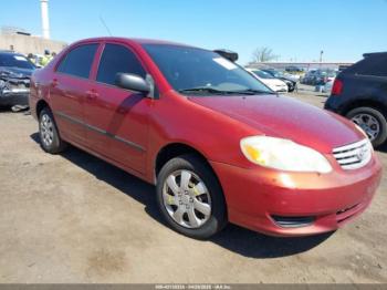  Salvage Toyota Corolla