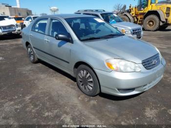  Salvage Toyota Corolla