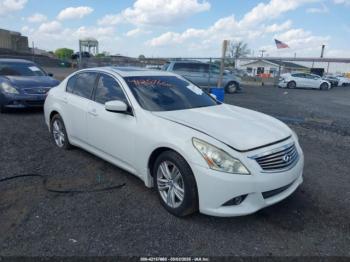  Salvage INFINITI G25