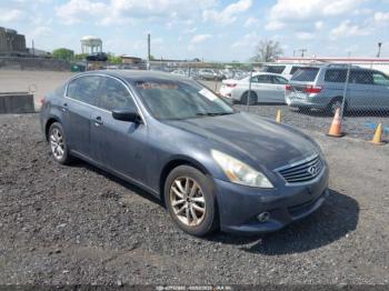  Salvage INFINITI G25x