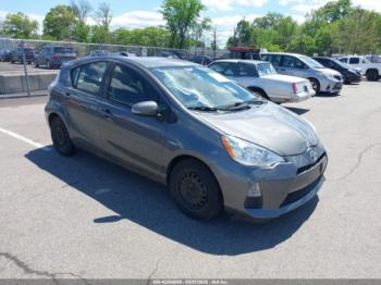  Salvage Toyota Prius c