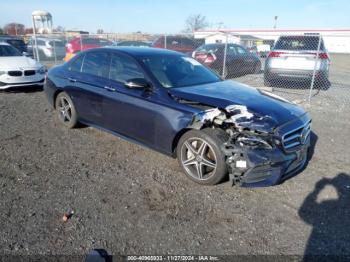  Salvage Mercedes-Benz E-Class