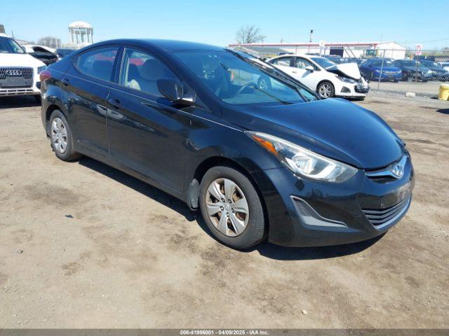  Salvage Hyundai ELANTRA