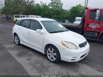  Salvage Toyota Matrix