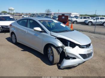  Salvage Hyundai ELANTRA