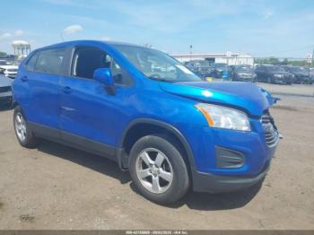 Salvage Chevrolet Trax