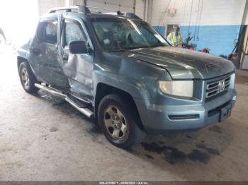  Salvage Honda Ridgeline