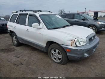  Salvage Hyundai SANTA FE