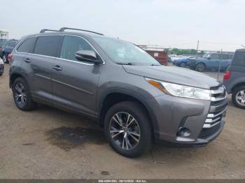  Salvage Toyota Highlander