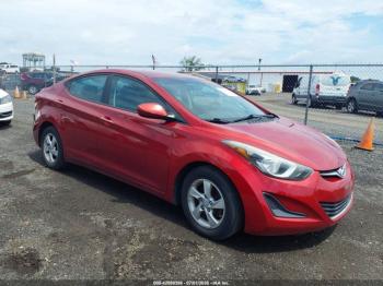  Salvage Hyundai ELANTRA