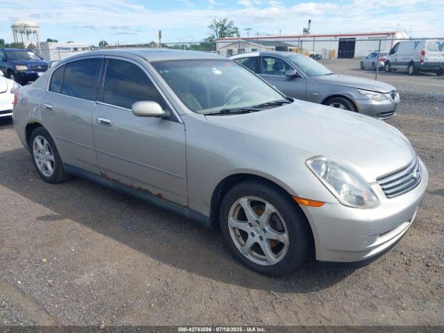  Salvage INFINITI G35x