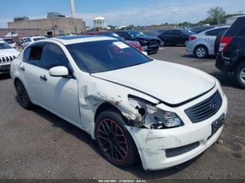  Salvage INFINITI G35x