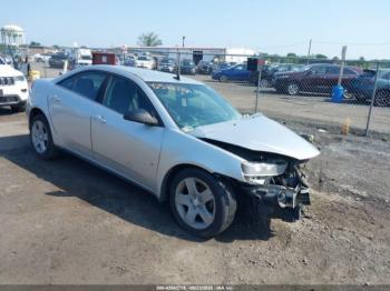  Salvage Pontiac G6